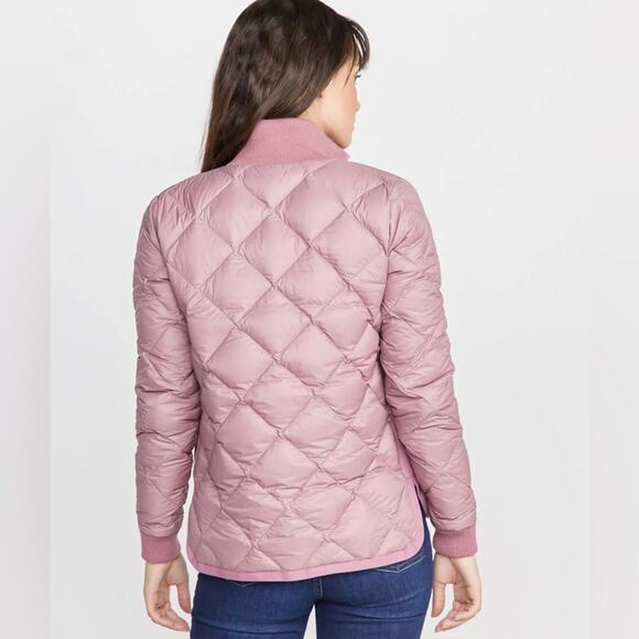Marine Layer Meredith Puffer Coat Full Zip in Mauve Pink Size S Outdoor Gorpcore - Picture 4 of 15